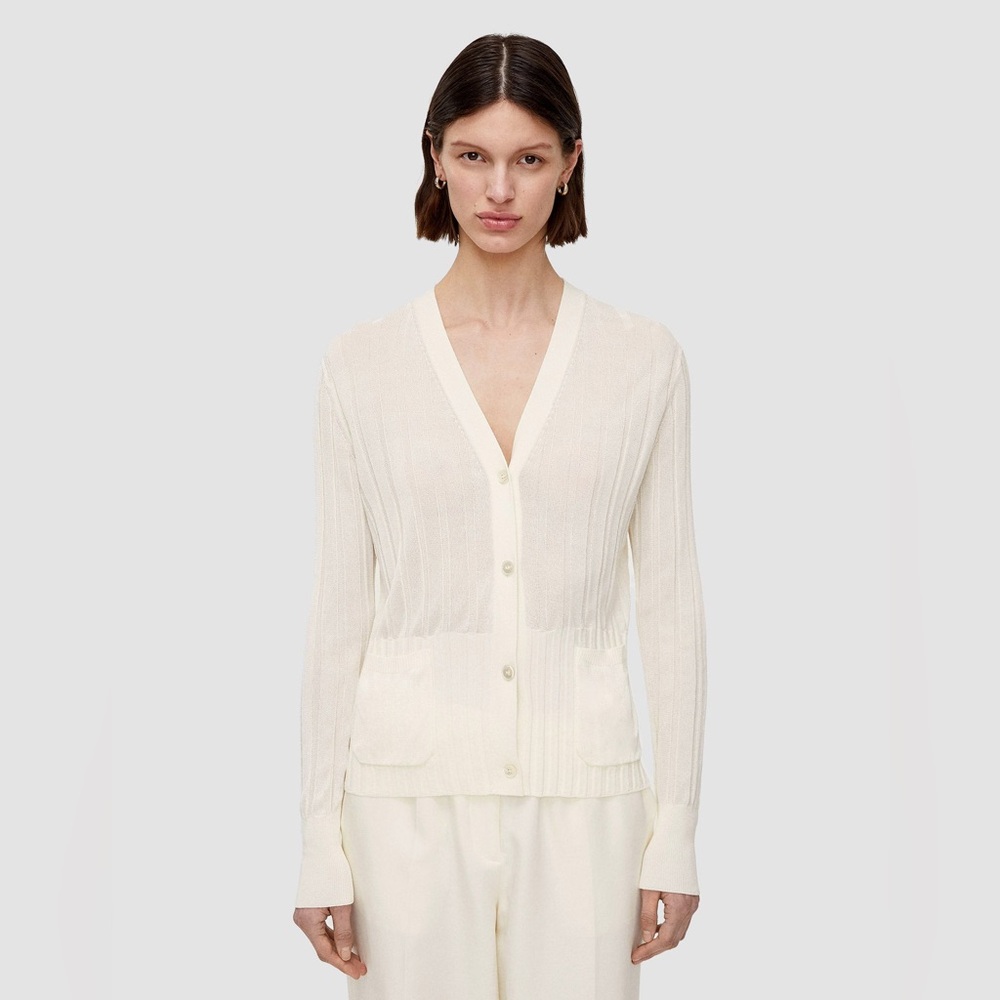 NEW: Joseph Crisp Knitted Cardigan - US M